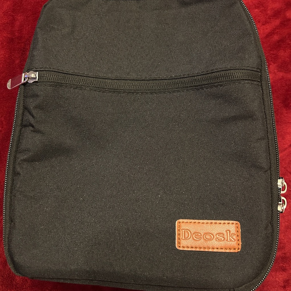 Deosk Black Men's Lunch Bag